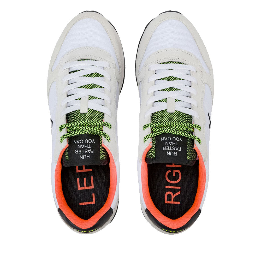 Sneakers Uomo SUN68 Tom Fluo Bianco - Z46102