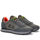 Sneakers Uomo SUN68 Tom Fluo Grigio Scuro - Z46102