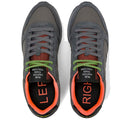 Sneakers Uomo SUN68 Tom Fluo Grigio Scuro - Z46102
