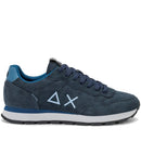 Sneakers Uomo SUN68 Tom Suede Navy Blue - Z46106