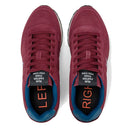 Sneakers Uomo SUN68 Tom Suede Bordeaux - Z46106