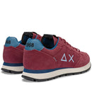 Sneakers Uomo SUN68 Tom Suede Bordeaux - Z46106
