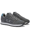 Sneakers Uomo SUN68 Tom Suede Grigio Scuro - Z46106