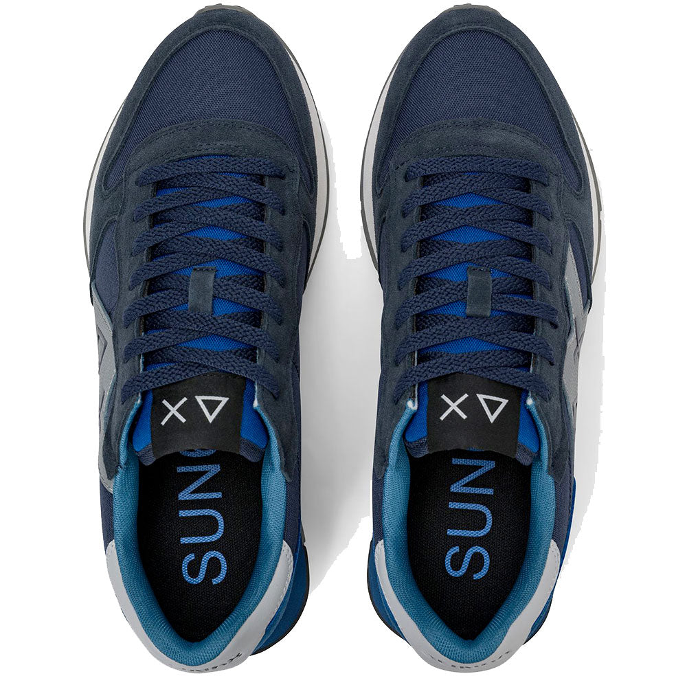 Scarpe Uomo Sun68 Sneakers Jaki 2.0 Solid Navy Blue - Z46121