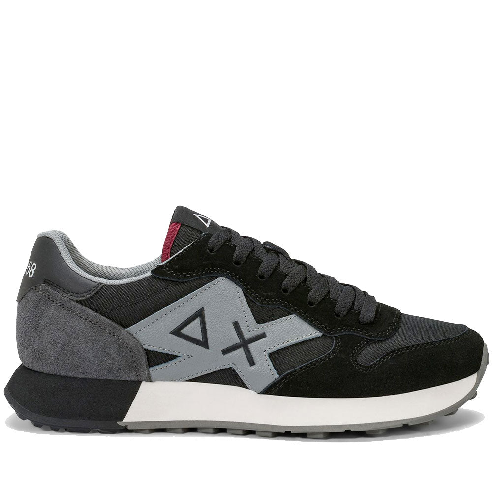 Scarpe Uomo Sun68 Sneakers Jaki 2.0 Solid Nero - Z46121
