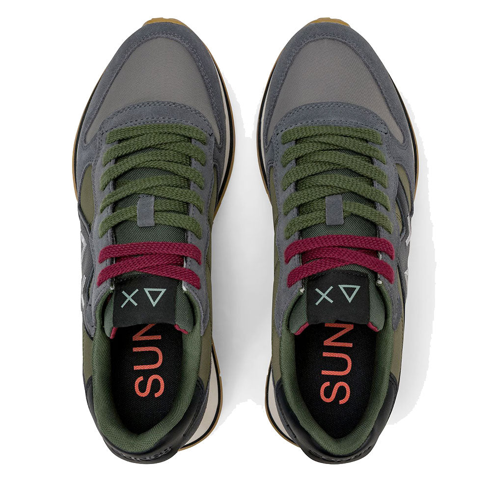 Scarpe Uomo Sun68 Sneakers Jaki 2.0 Bicolor Grigio Scuro - Z46122