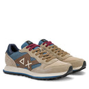Scarpe Uomo Sun68 Sneakers Jaki 2.0 Bicolor Beige Scuro - Z46122