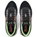 Scarpe Uomo Sun68 Sneakers Jaki 2.0 Fluo Nero - Z46123