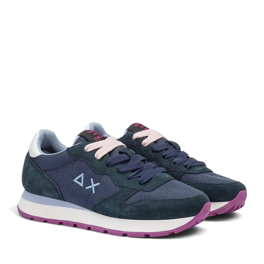 Sneakers Donna SUN68 Ally Solid Navy Blue - Z46201
