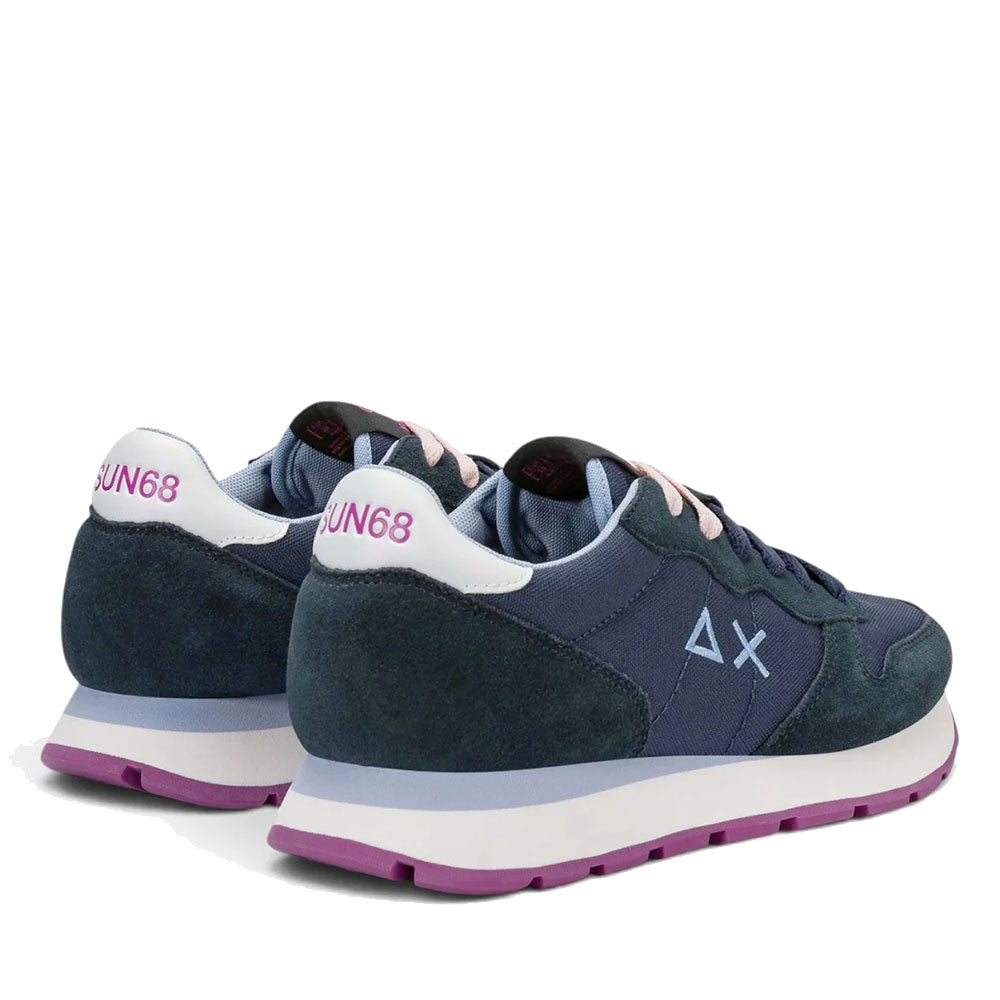 Sneakers Donna SUN68 Ally Solid Navy Blue - Z46201