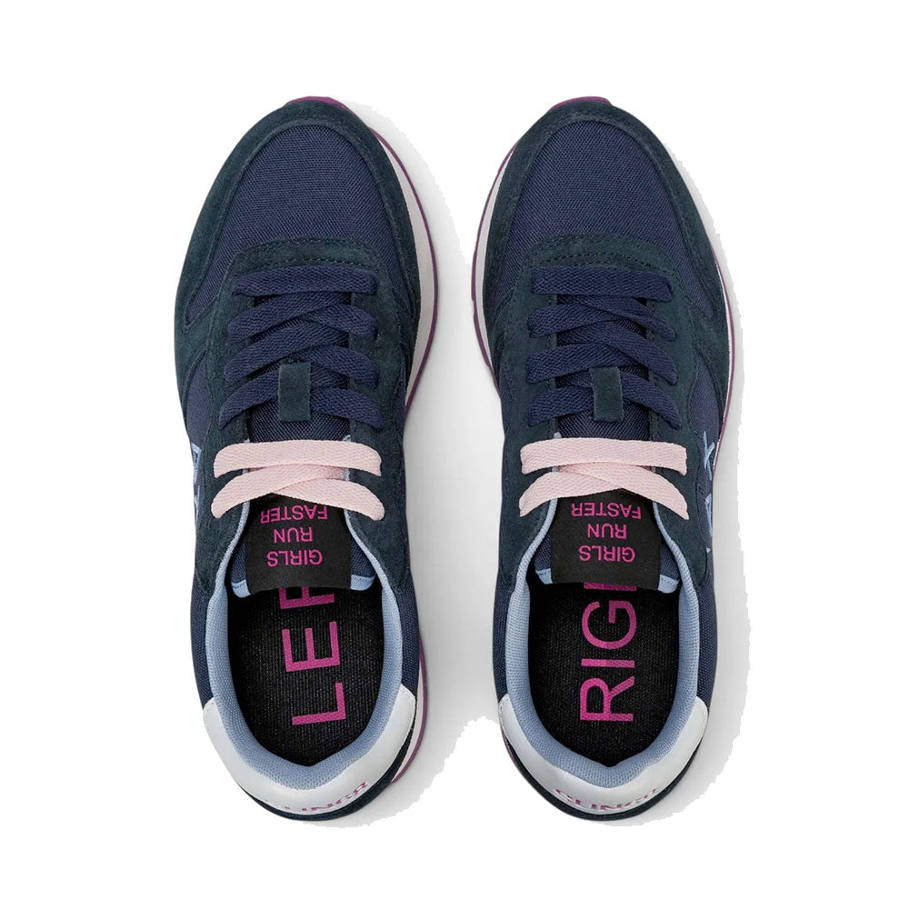 Sneakers Donna SUN68 Ally Solid Navy Blue - Z46201