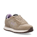 Sneakers Donna SUN68 Ally Solid Beige Scuro - Z46201