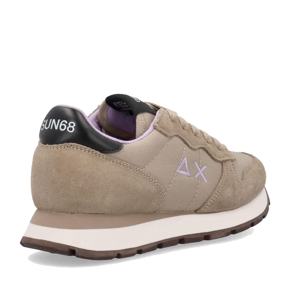 Sneakers Donna SUN68 Ally Solid Beige Scuro - Z46201