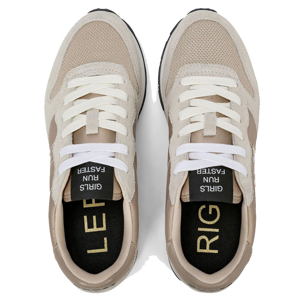 Scarpe Donna Sun68 Sneakers Ally New Bright Nylon Colore Oro - Z46203
