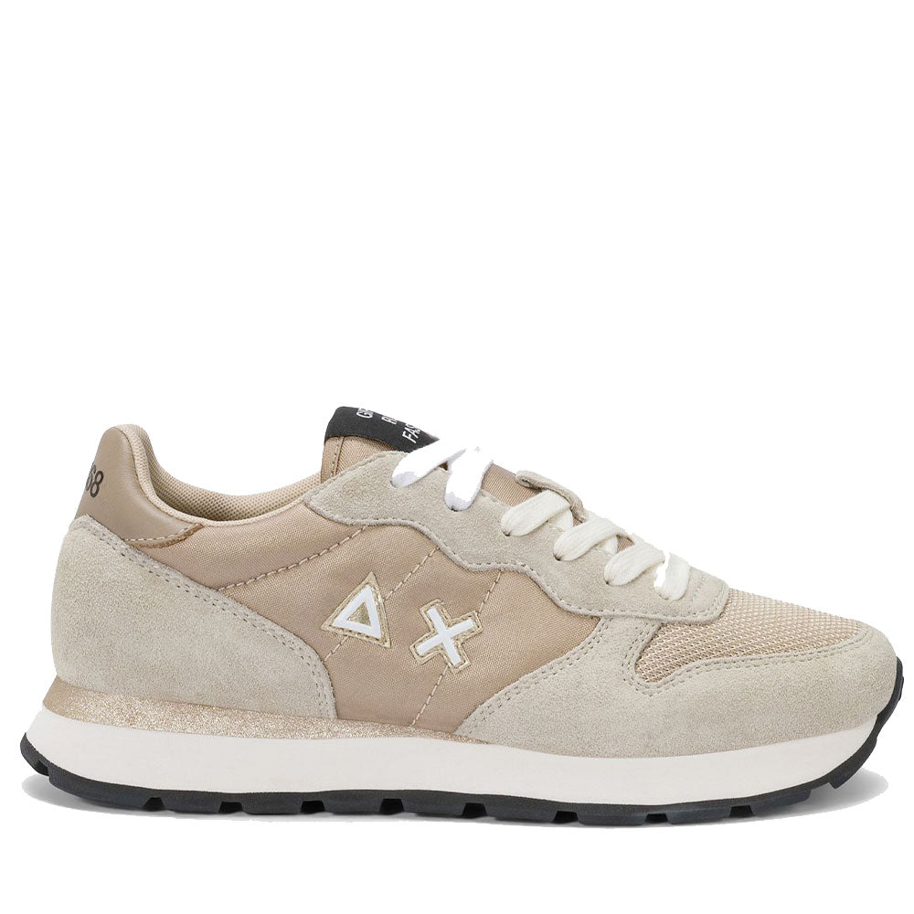 Scarpe Donna Sun68 Sneakers Ally New Bright Nylon Colore Oro - Z46203