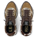 Scarpe Donna Sun68 Sneakers Ally Mix Materials Marrone - Z46205