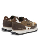 Scarpe Donna Sun68 Sneakers Ally Mix Materials Marrone - Z46205