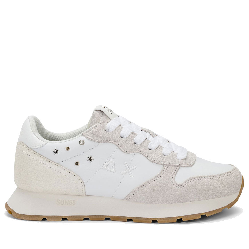 Scarpe Donna Sun68 Sneakers Ally Studs Colore Bianco - Z46206