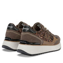 Scarpe Donna Sun68 Sneakers Big Ally Sequin Colore Marrone - Z46219