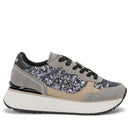 Scarpe Donna Sun68 Sneakers Big Ally Sequin Colore Argento - Z46219