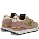 Scarpe Donna Sun68 Sneakers Strass Logo Colore Beige Scuro - Z46223
