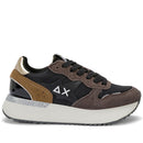 Scarpe Donna Sun68 Sneakers Big Stargirl Mix Materials Colore Nero - Z46229