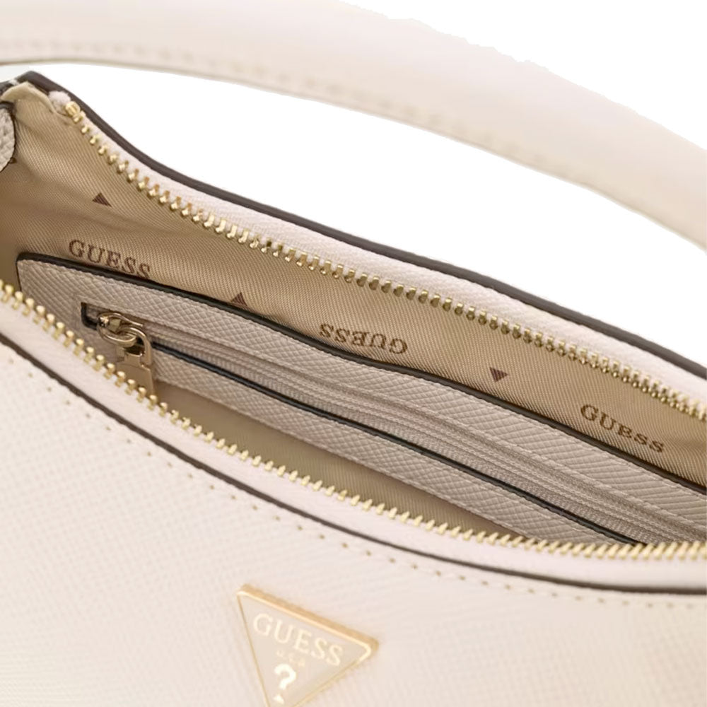GUESS Gilda Hobo Mini Handtasche Damen Off White