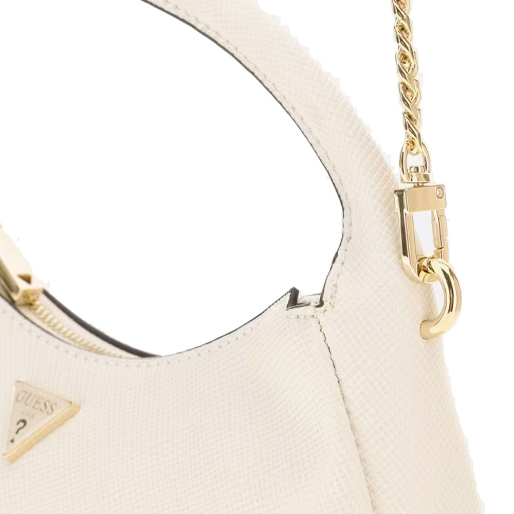 GUESS Gilda Hobo Mini Handtasche Damen Off White