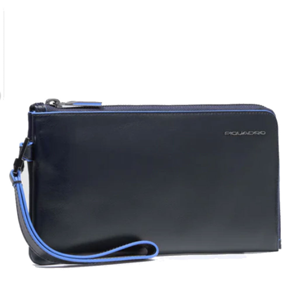 Pochette Uomo PIQUADRO in Pelle Linea Blue Square colore Blu - AC2648B2R