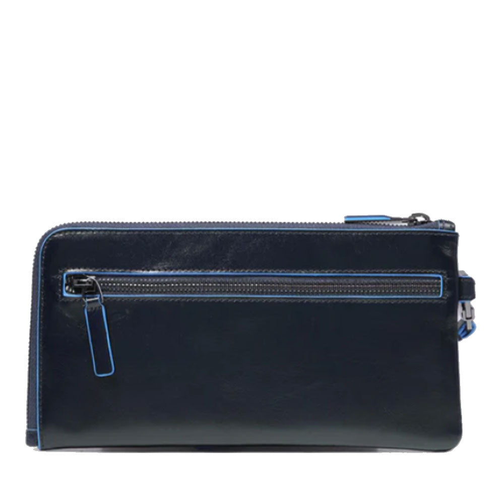 Pochette Uomo PIQUADRO in Pelle Linea Blue Square colore Blu - AC2648B2R