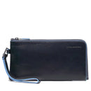 Pochette Uomo PIQUADRO in Pelle Linea Blue Square colore Blu - AC2648B2R