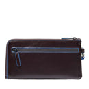 Pochette Uomo PIQUADRO in Pelle Linea Blue Square colore Mogano - AC2648B2R