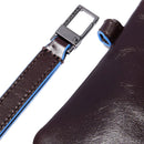 Pochette Uomo PIQUADRO in Pelle Linea Blue Square colore Mogano - AC2648B2R