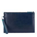 Pochette Uomo PIQUADRO porta iPad® Mini in Pelle Blu Linea Blue Square - AC5099B2