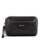 Pochette Uomo PIQUADRO in Pelle Linea Blue Square colore Nero - AC5940B2R