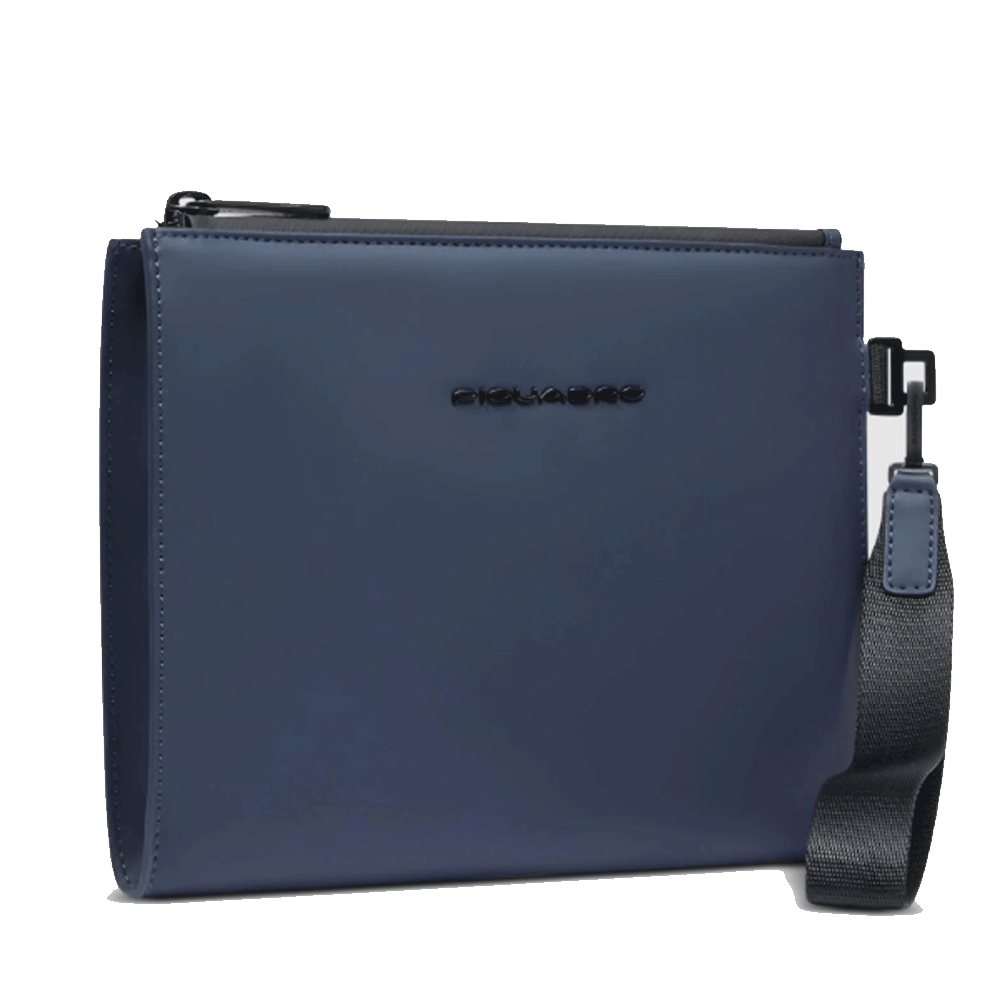 Pochette PIQUADRO in Tessuto Gommato colore Blu Linea Corner 2.0  - AC6368C2OW