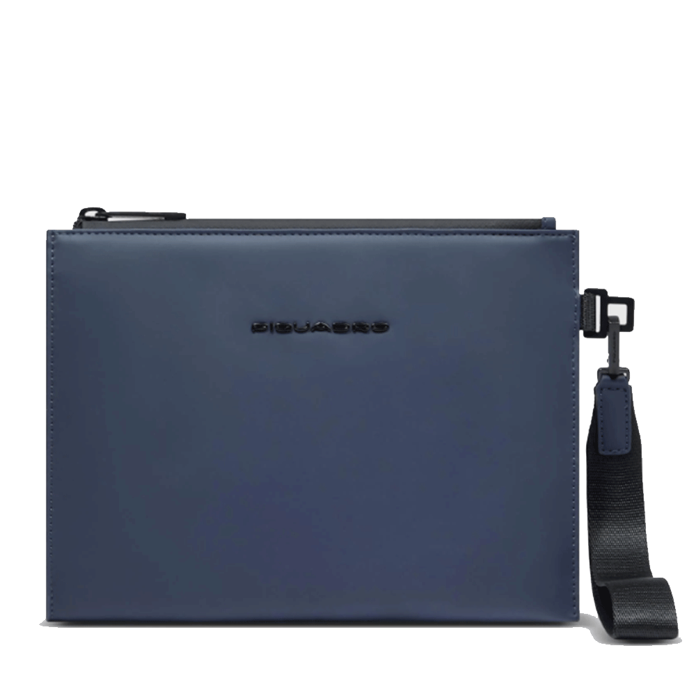 Pochette PIQUADRO in Tessuto Gommato colore Blu Linea Corner 2.0  - AC6368C2OW