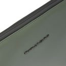 Pochette PIQUADRO in Tessuto Gommato colore Verde Linea Corner 2.0  - AC6368C2OW