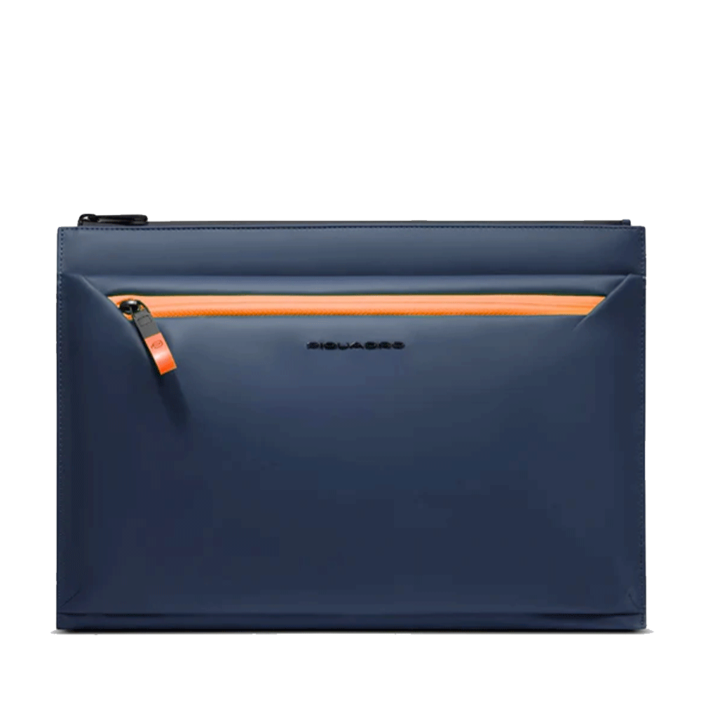 Pochette PIQUADRO in Tessuto Gommato colore Blu Linea Corner 2.0  - AC6369C2OW