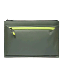 Green Rubberised Fabric Pouch PIQUADRO Corner 2.0 - AC6369C2OW