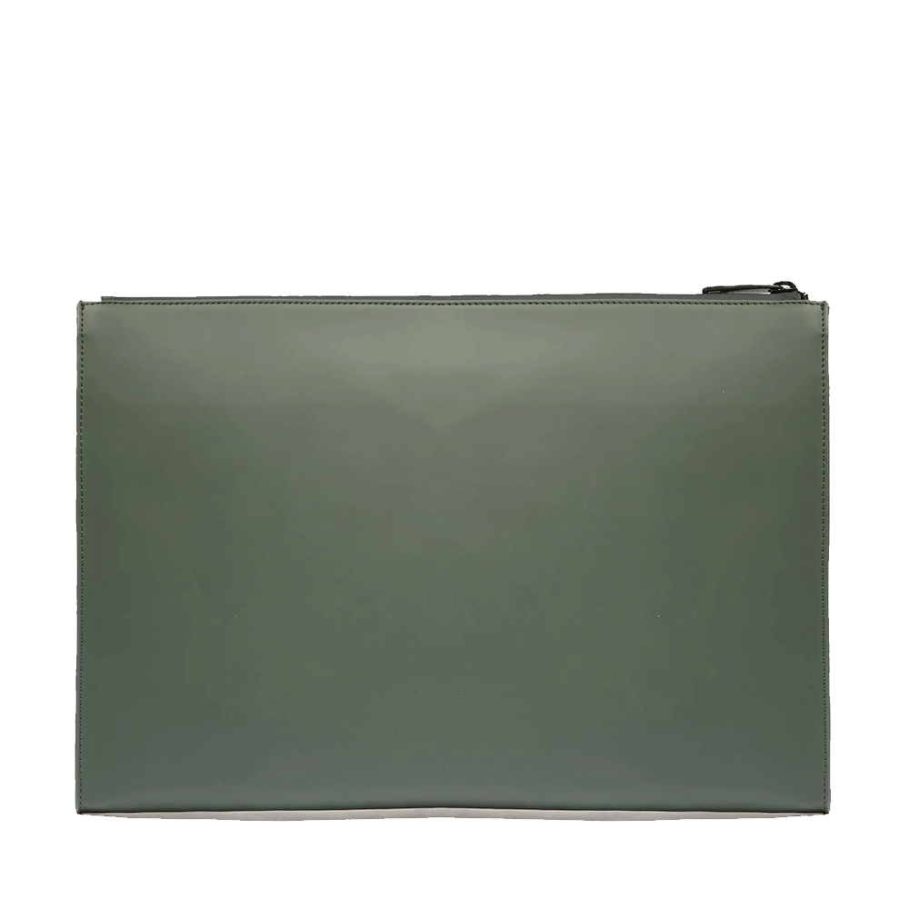 Green Rubberised Fabric Pouch PIQUADRO Corner 2.0 - AC6369C2OW