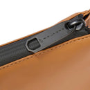 Pochette PIQUADRO in Tessuto Gommato Cuoio Linea Corner 2.0 Misura Media- AC6833C2OW