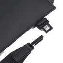 Pochette PIQUADRO in Tessuto Gommato Nero Linea Corner 2.0 Misura Media- AC6833C2OW