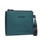 Pochette PIQUADRO in Tessuto Gommato colore Ottanio Linea Corner 2.0  - AC6368C2OW