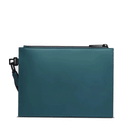 Pochette PIQUADRO in Tessuto Gommato Ottanio Linea Corner 2.0 Misura Media- AC6833C2OW