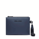 Pochette PIQUADRO in Tessuto Gommato Blu Linea Corner 2.0 Misura Piccola - AC6837C2OW