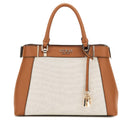 Borsa Donna a Mano GUESS Anadela colore Natural - Cognac