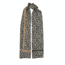 GUESS Damen Schal 90 x 180 cm Animal Print Farbe Schwarz