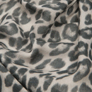 GUESS Damen Schal 90 x 180 cm Animal Print Farbe Schwarz
