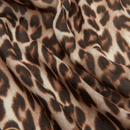 GUESS Damen Schal 90x180cm Animal Print Braun